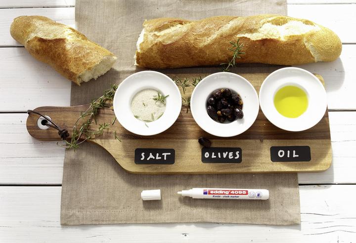 Produktbild Edding Kreidemarker (Weiss, 3 mm, 2 x)