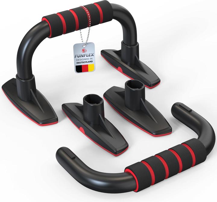Produktbild Funflex Push-up Bars mit rutschfestem Griff -Liegestützgriffe