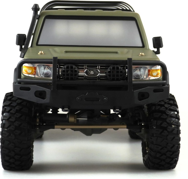 Produktbild Amewi AMXRock RCX10PS Elektro Brushed Crawler 4WD 1:10 RTR Militär grün (ARR Almost-Ready-to-Race)