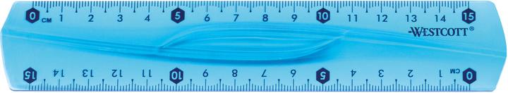 Actual product image Westcott Flexible rulers (15 cm, Plastic)