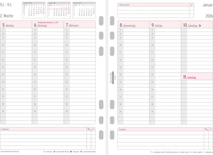 Produktbild Chronoplan Wochenplan (A5, Deutsch)