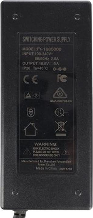 Produktbild Falcon Eyes Stromkabel SP-AC15-5A 1 Pin