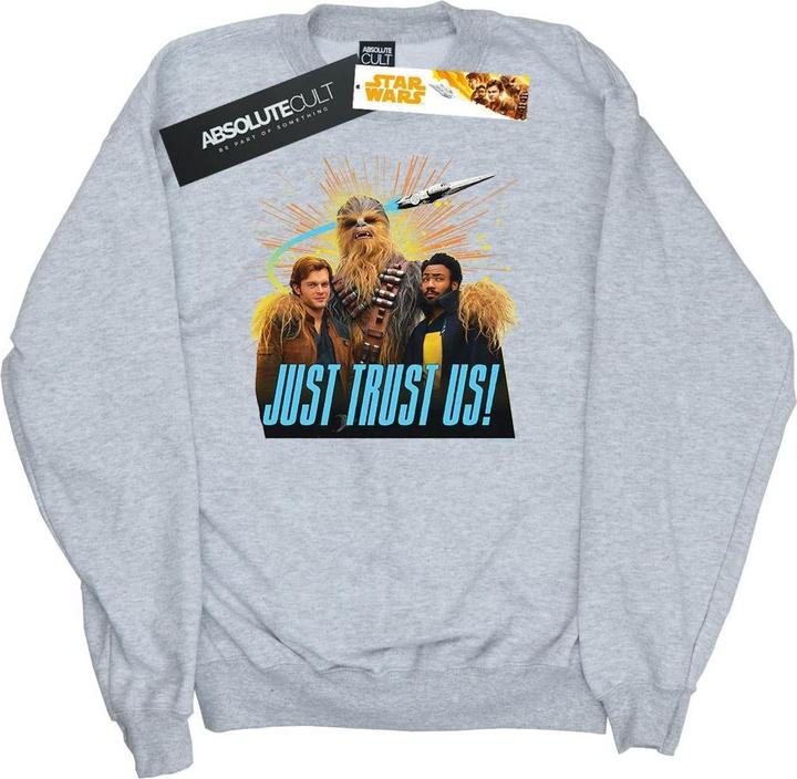 Immagine prodotto Star Wars Solo Just Trust Us Felpa Uomo (M)