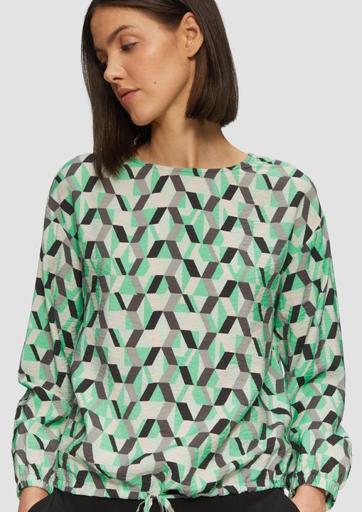 Actual product image S.Oliver Bluse Viskosemix-Bluse in O-Shape (36)