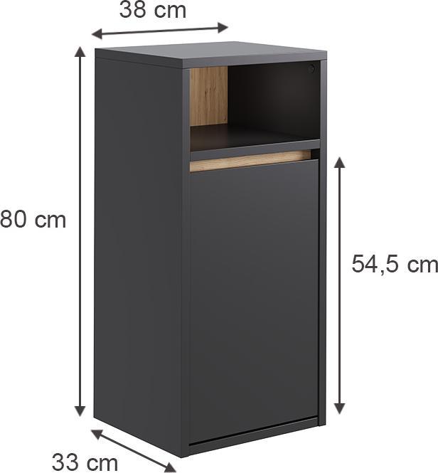 Actual product image Vicco Viola (38 x 33 x 80 cm)