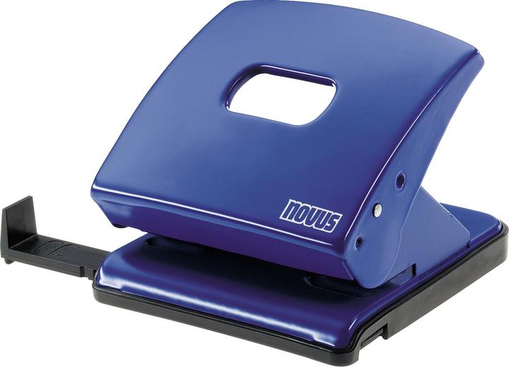 Immagine prodotto Novus Punzonatrice C 225, capacità di punzonatura: 25 fogli, punzonatura blu: 80 mm, con guida di