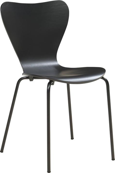 Image du produit En.Casa Esszimmerstuhl Essunga 4er Set Schwarz
