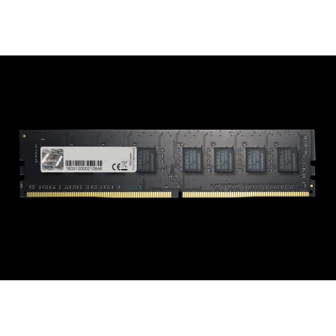 G.Skill Value (1 x 8GB, 2400 MHz, DDR4-RAM, DIMM), RAM, Schwarz