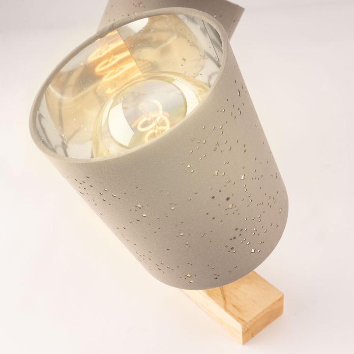 Produktbild Briloner Spotleuchte,taupe, Holz, 4xE27 exkl. (E27)