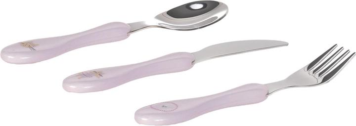 Productafbeelding Lässig Kinderbesteckset Tiny Team Dog 3-teilig, Lila