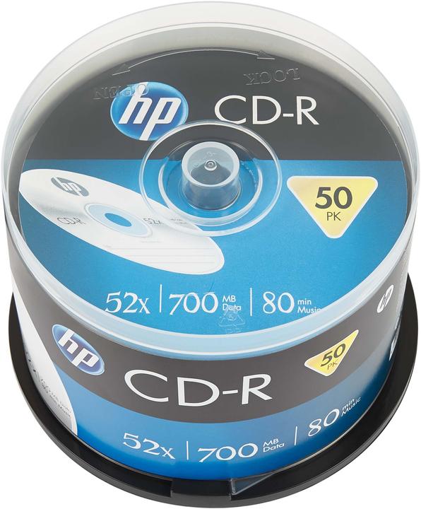 Produktbild HP CDR 52X 50PK cake box 700MB (50x)