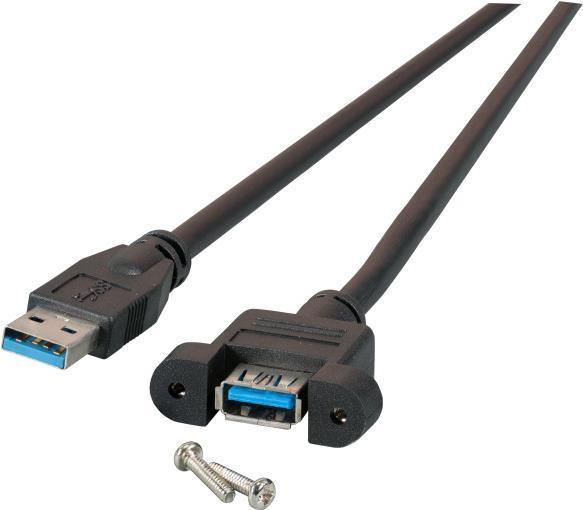 Actual product image EFB Elektronik USB3.0 extension cable A-A -socket Classic (1.80 m, USB 3.2 Gen 1)