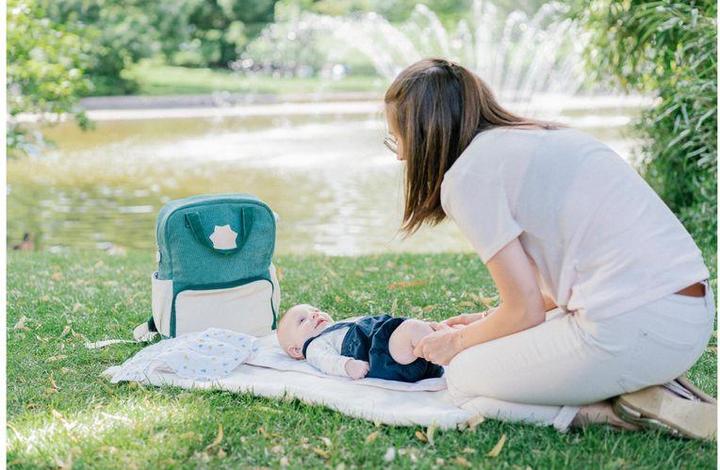 Actual product image Badabulle Changing backpack