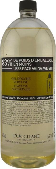 Actual product image L'Occitane Verbena Citrus Shower Gel - Refill (500 ml)