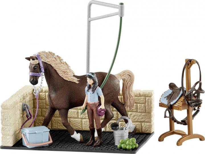 Image du produit Schleich Box de lavage pour chevaux avec Emily et Luna von Hor
