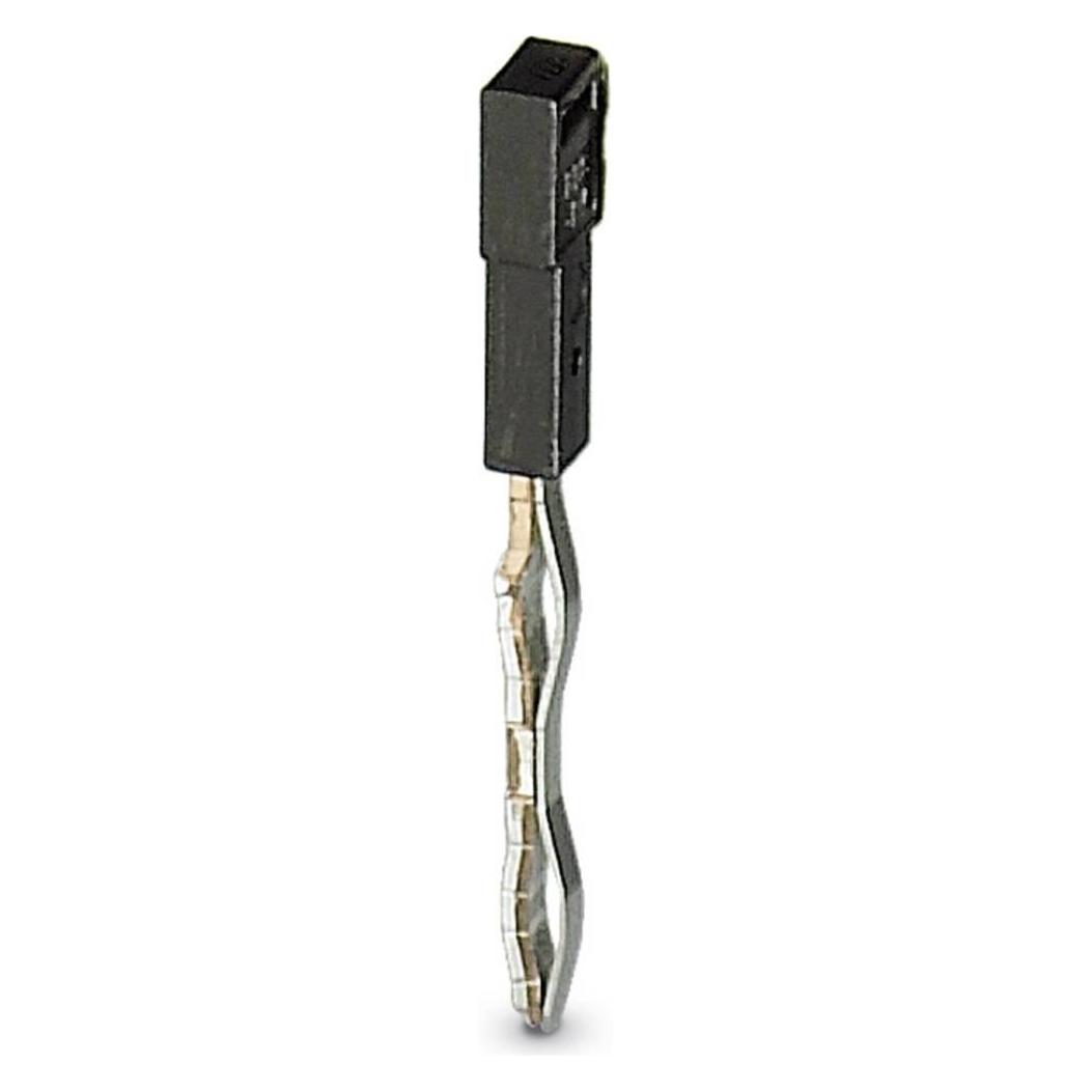 Phoenix Contact 3032185 Klemmenblockzubehör 50 Stück(e), Elektronikkabel + Stecker, Schwarz