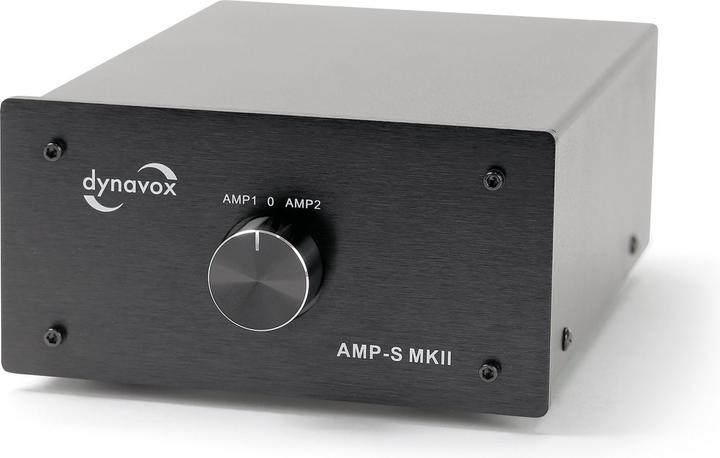 Dynavox Verstärker-/Boxen-Umschalter AMP-S MKII, schwarz