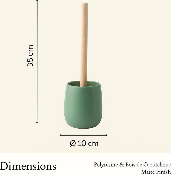 Produktbild Steinbach Sven Polyresin Wc Garnitur Pastellgrün