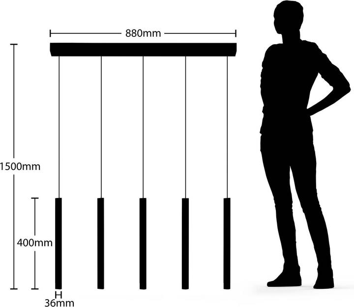 Produktbild Lucande Stoika (2000 lm)
