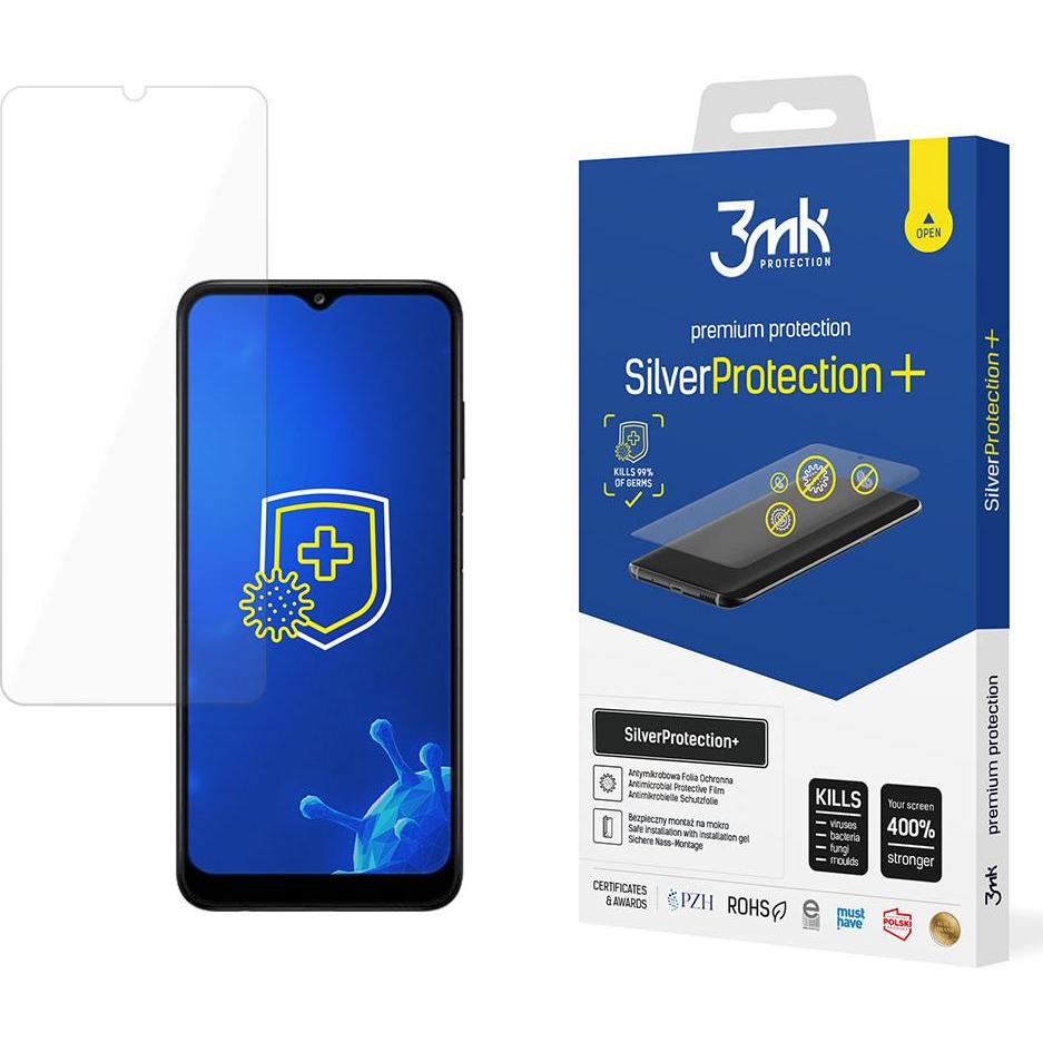 3MK Samsung Galaxy A03 - SilverProtection+ (1 Stück, Samsung Galaxy A03), Smartphone Schutzfolie, Silber