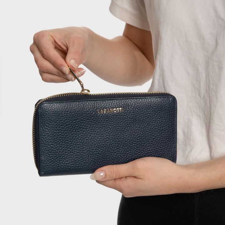Actual product image Lazarotti Bologna Leather Wallet Leather 19 cm