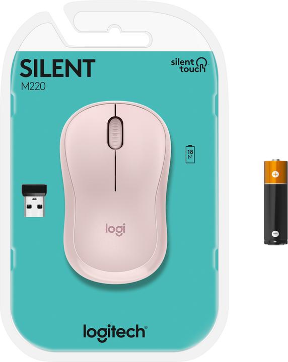 Immagine prodotto Logitech M220 Silent (Senza fili)