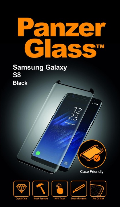 Produktbild PanzerGlass Edge to Edge (1 Stück, Samsung Galaxy S8)