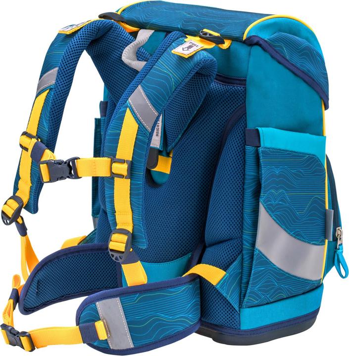 Immagine prodotto Belmil Smarty ergonomisches Schulranzenset 5tlg. "Waves Orang (20 l)