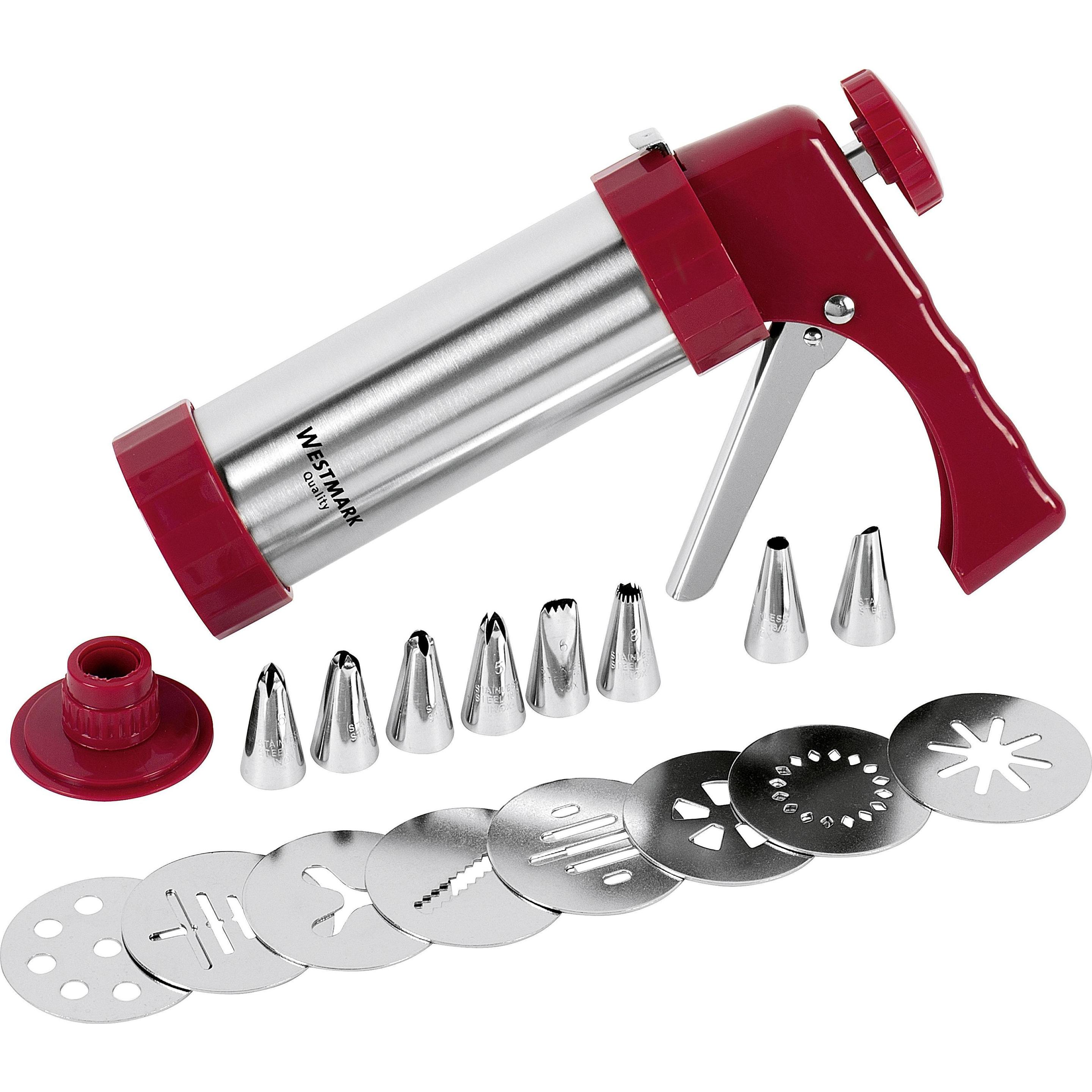 Westmark Gebäckpresse und Garnierspritze (Gebäckpresse, 250 ml) (3233 2260)