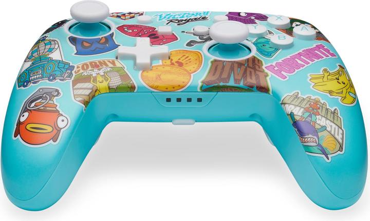 Produktbild PowerA Enhanced Wireless Controller - Fortnite Sticker Mania (Switch Lite, Switch OLED, Switch)