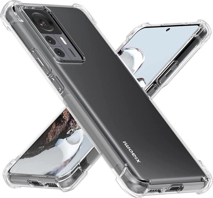Produktbild Screenguard Xiaomi 12T Pro Hülle Crystal Soft Airbag Bumper (Xiaomi 12T Pro)