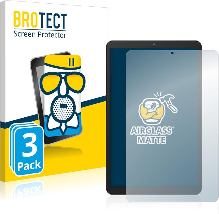 Actual product image BROTECT AirGlass Glass Matte (3 Piece, Galaxy Tab A 8.4 (2020))
