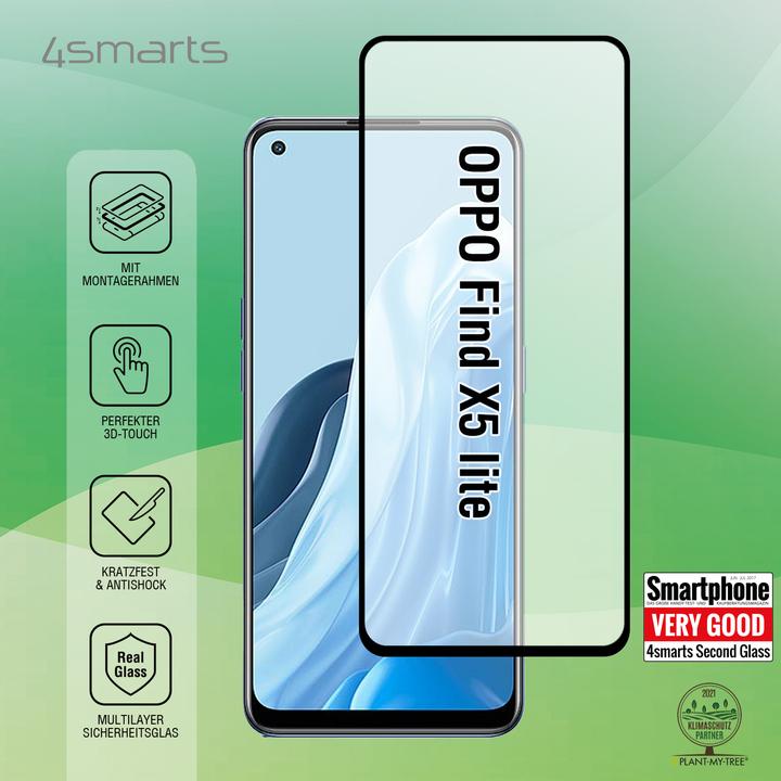 Image du produit 4smarts Second Glass X-Pro (1 pcs, Oppo Find X5 Lite)