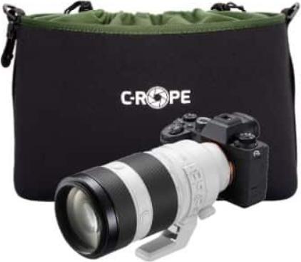 Actual product image C-Rope Kamerabeutel V2 Schwarz Variation: XL 32x20x12cm retail