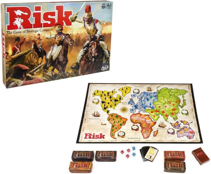 Productafbeelding Hasbro Gaming Risk Bordspel Oorlog (Fins)