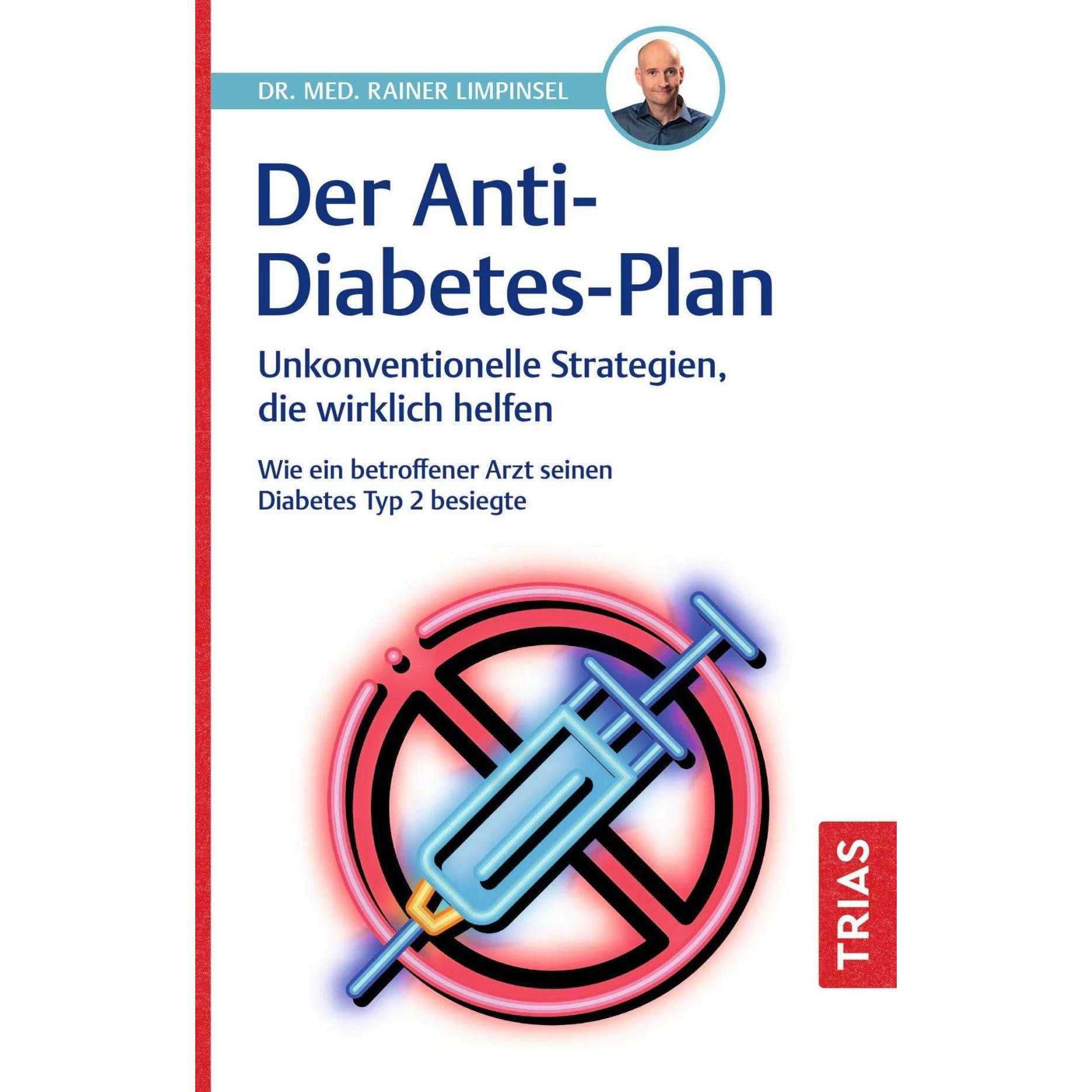 Thumbnail - Der Anti-Diabetes-Plan, Ratgeber von Rainer Limpinsel