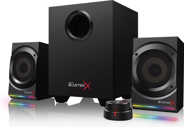 Image du produit Creative Enceintes gaming USB avec audio personnalisable et éclairage RGB