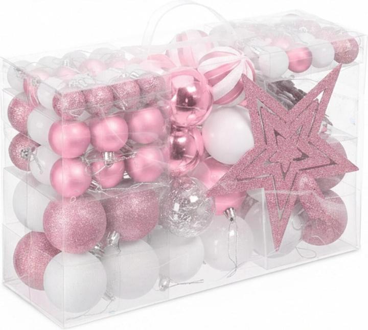 Actual product image Relaxdays 101-tlg. Weihnachtskugeln-Set (101x)
