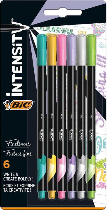 Actual product image Bic INTENSITY - fine pen (6x)