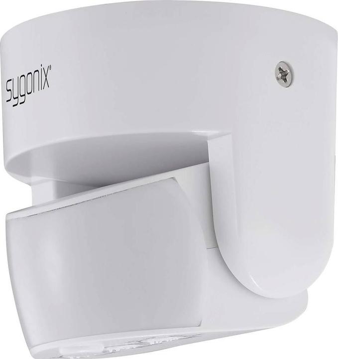 Actual product image Sygonix SY-6440262 Wand, Decke HF-Bewegungsmelder 180 ° Relais Weiss IP65 (15 m)