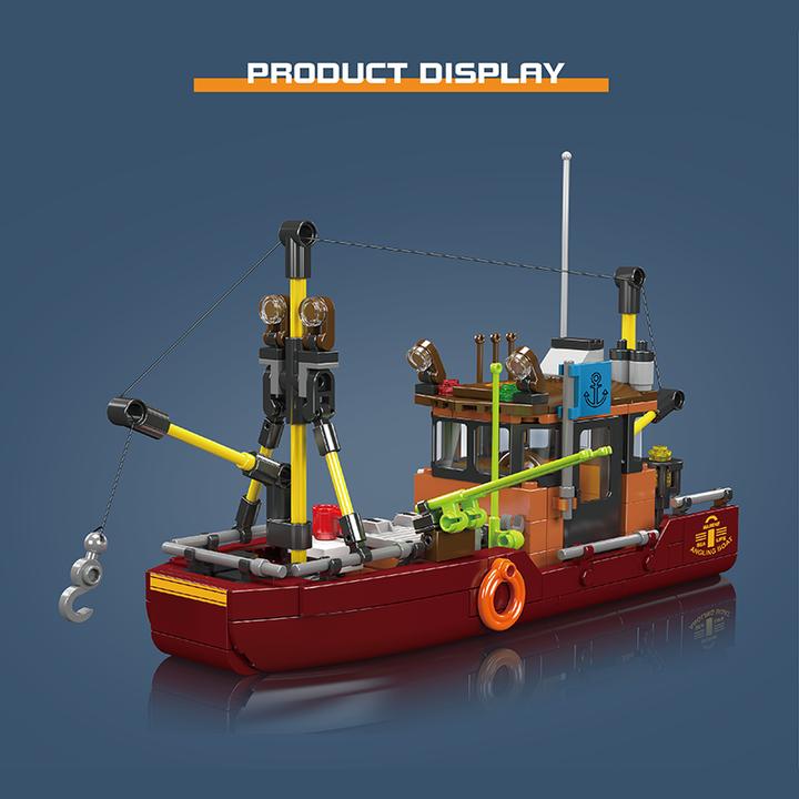 Immagine prodotto Mould King Barca da pesca