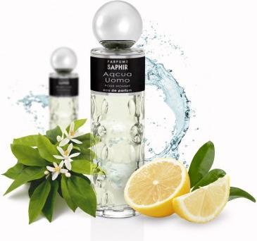 Actual product image Saphir Acqua Uomo Men - Eau de parfum - 200ML (Eau de parfum, 200 ml)