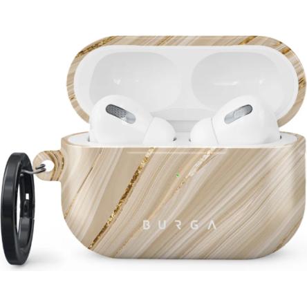 Burga Custodia protettiva per AirPods Pro 2 (Manicotto per cuffie), Borsa per cuffie + Copertura protettiva