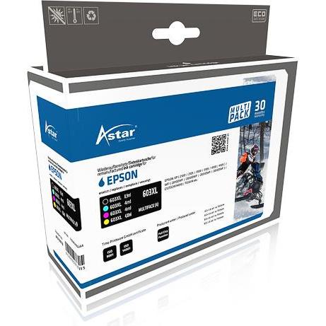 Astar, Druckerpatrone, AS70070 EPS. XP2100 TINTE 4 cmy - Schwarz