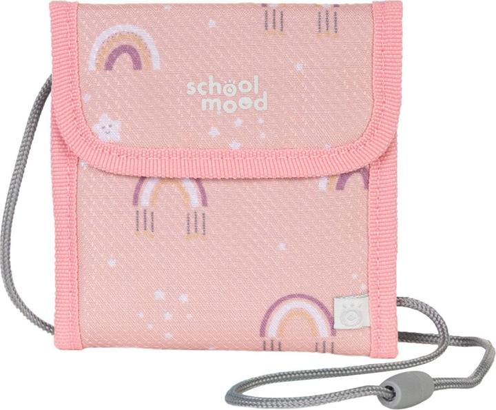 Arcobaleno (rosa scuro / salmone / crema / viola)