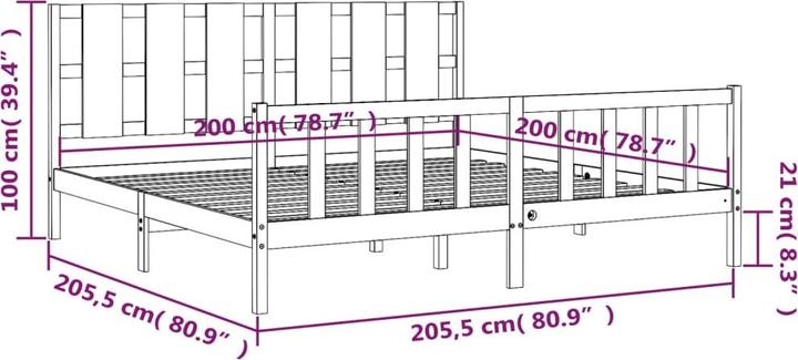 Produktbild vidaXL Nitzana (200 x 200 cm)