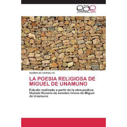 La poesia religiosa de Miguel de Unamuno, Fachbücher