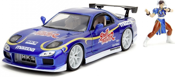 Immagine prodotto Jada Street Fighter 1993 Mazda RX7 1:24