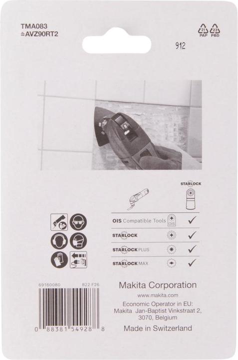 Image du produit Makita Plaque delta HM 90 TMA083 (20)