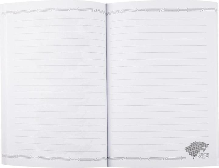 Produktbild Cinereplicas Game of Thrones carnet de notes House Stark (A5, Liniert)